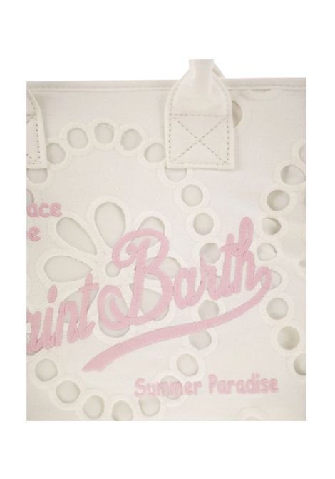 Borsa piccola Mc2 Saint Barth Colette volant bianca pizzo sangallo MC2 SAINT BARTH | Borse | COLETTEVOLANTN03778H1021